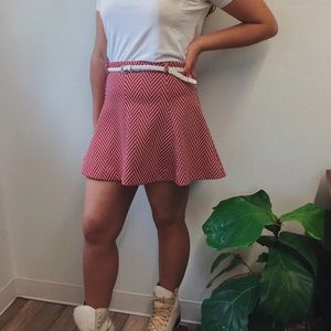 🌻60’s UK chevron mini skirt🌻